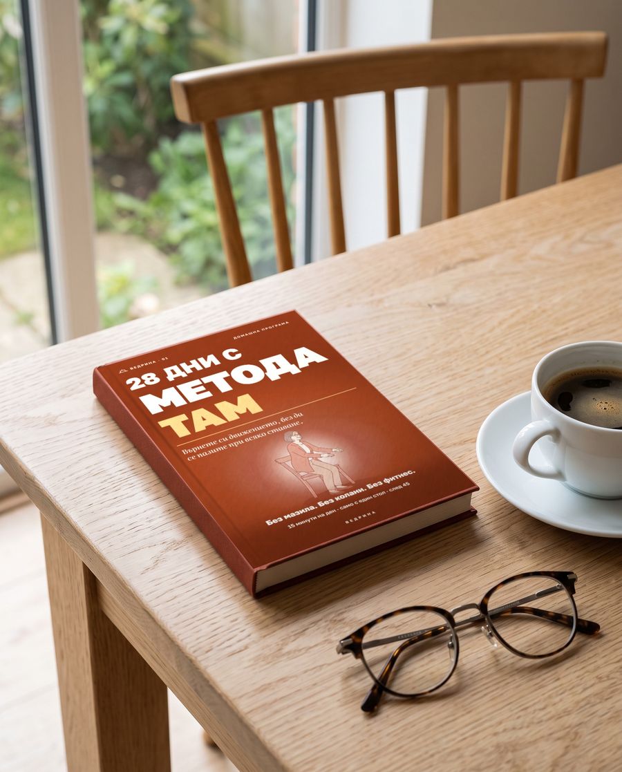 Книгата „28 ДНИ С МЕТОДА ТАМ“